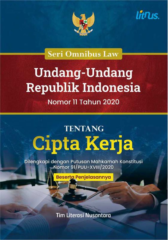 Seri Omnibus Law Undang-Undang Republik Indonesia Nomor 11 Tahun 2020 ...