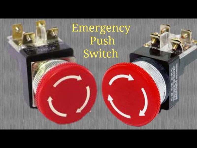 EMERGENCY STOP RESET BUTTON