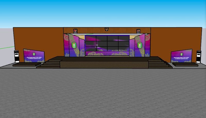 DEKORASI KEGIATAN EVENT DALAM RUANGAN