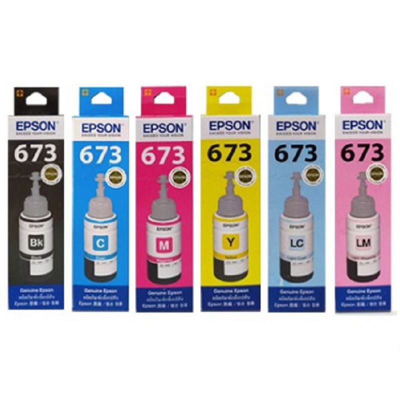 Tinta Refill Printer Epson T673