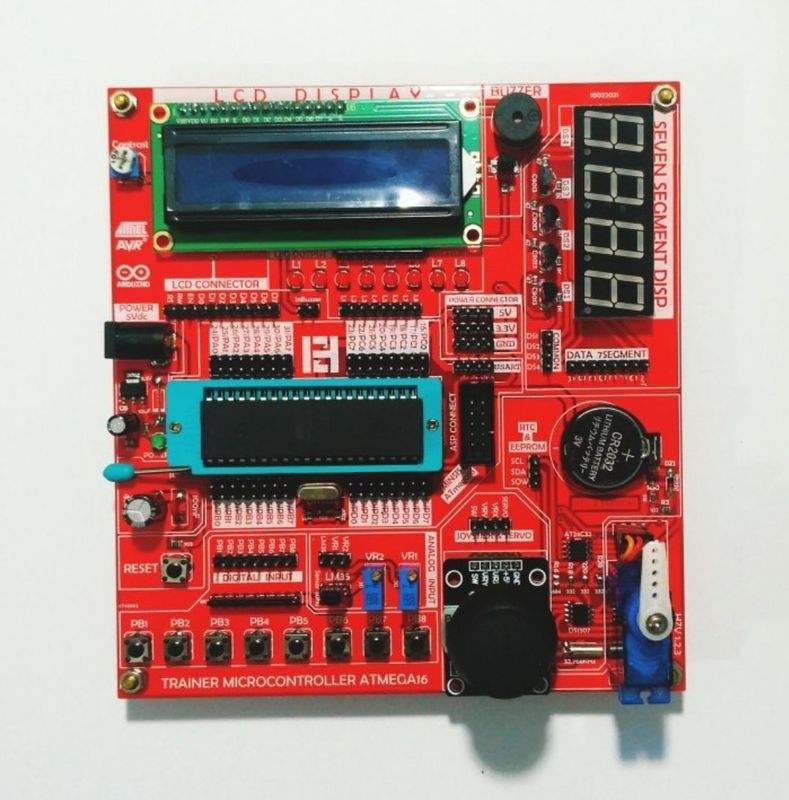 Trainer mikrokontroler avr mivr atmega32 atmega 16 atmega 8535