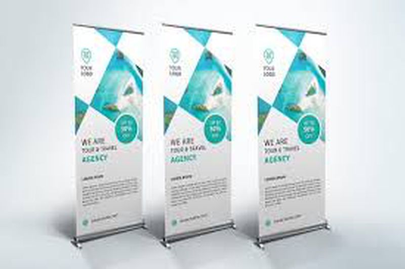 Rolling Up Banner