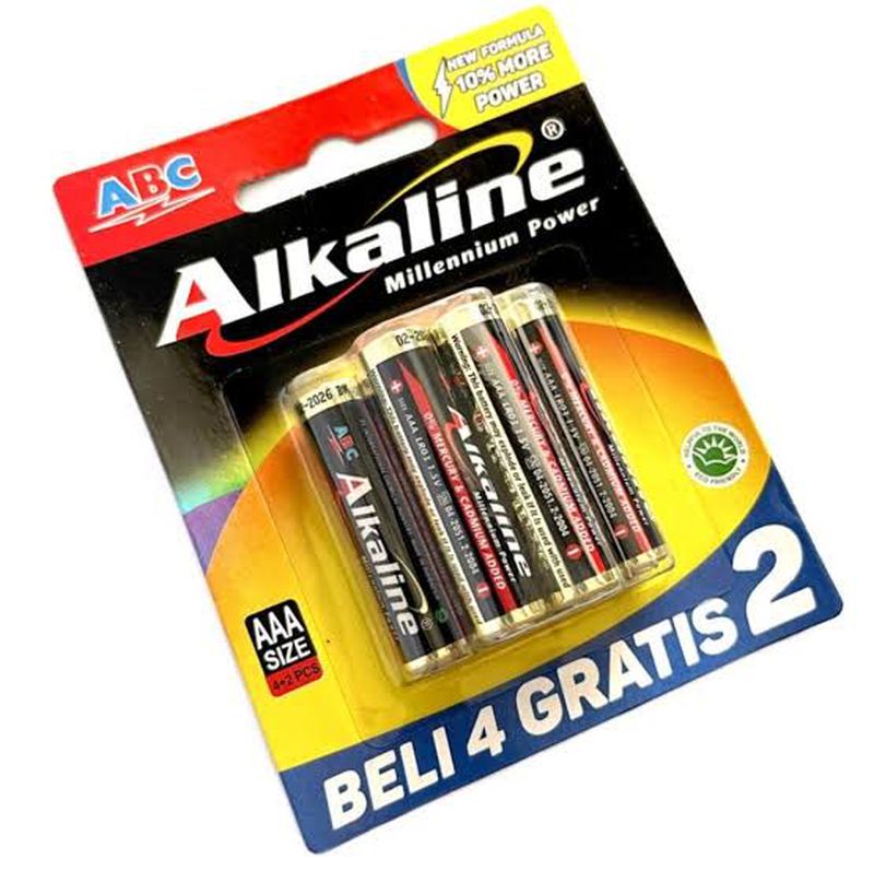 Baterai Alkaline Aaa Isi