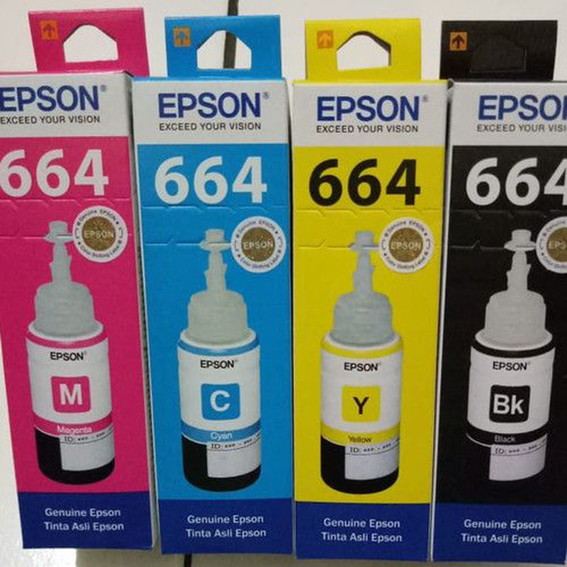 Tinta Epson L1300 (1 set black dan color)