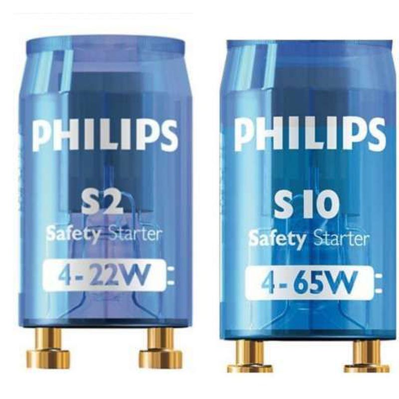 12 stuks TL-buisstarters, ST111, longlife, 4-80 watt, 200-240 V