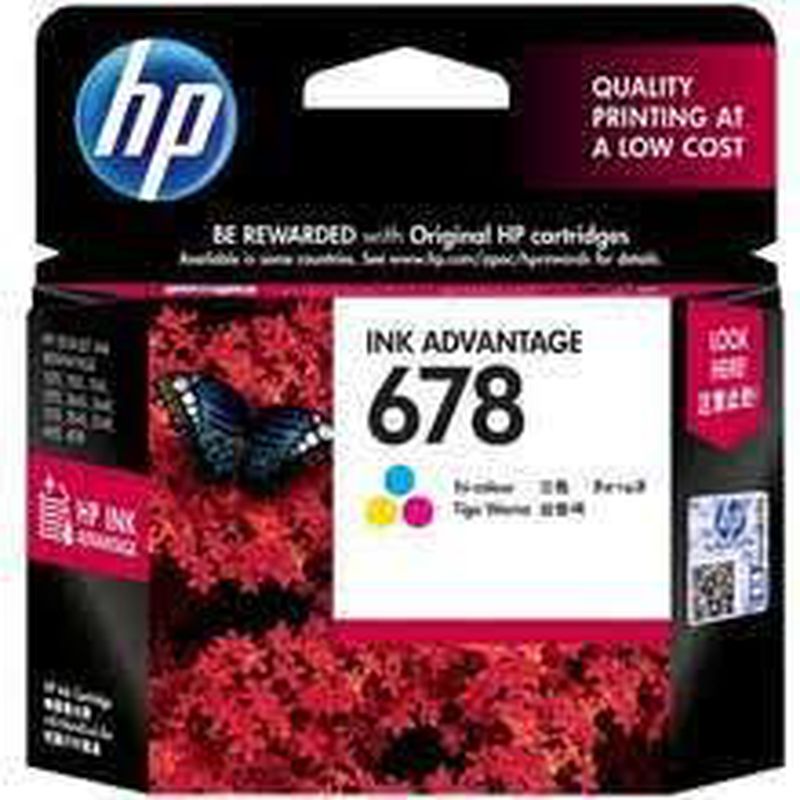 Ink HP 678 Tri-color Ink Cartridge