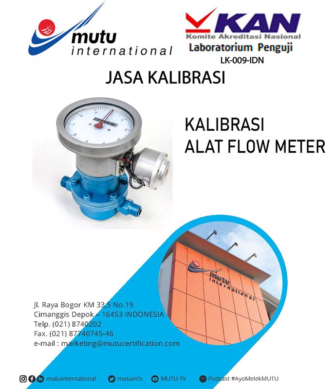 Kalibrasi Alat Flow Meter