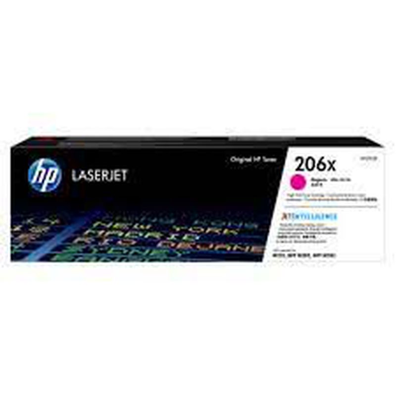Toner HP 206X High Yield Magenta Original LaserJet Toner Cartridge