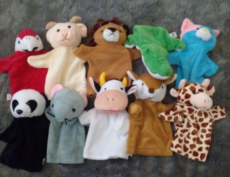 Boneka Tangan Binatang 8 Pcs