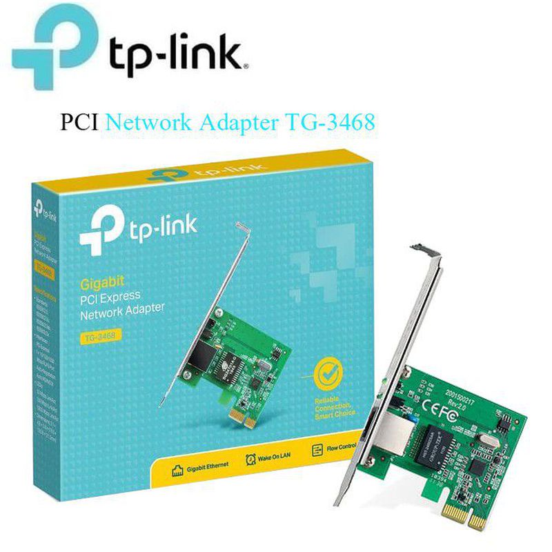 Scheda Di Rete Windows Scheda Di Rete TP-Link TG-3468 Gigabit PCI Express - 10/100/1000Mbps, Per Windows 11/10/8/7 Adattatore Ethernet - Foto 2