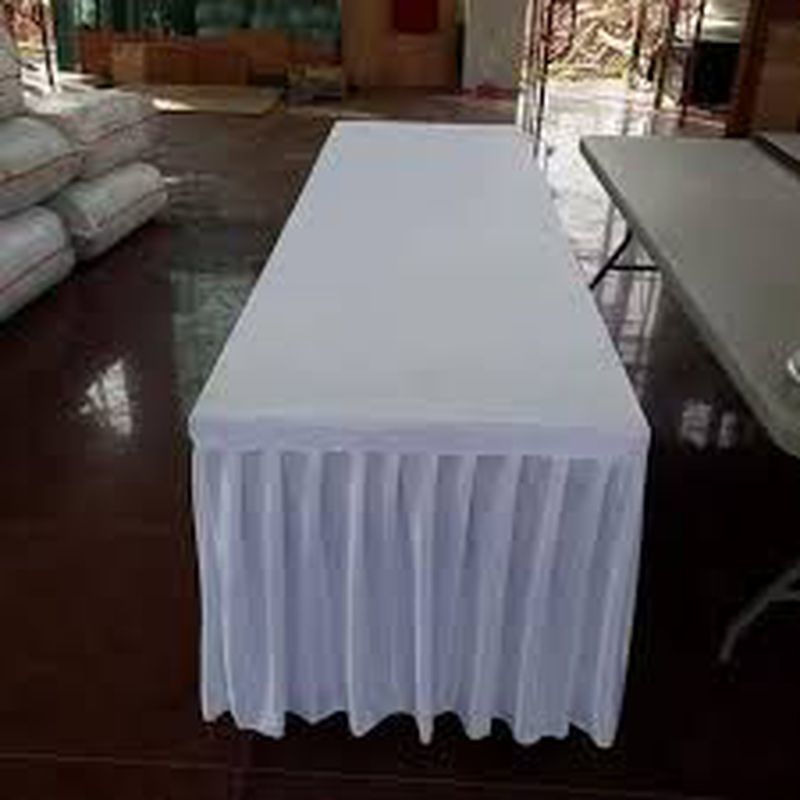 Meja Prasmanan - Putih