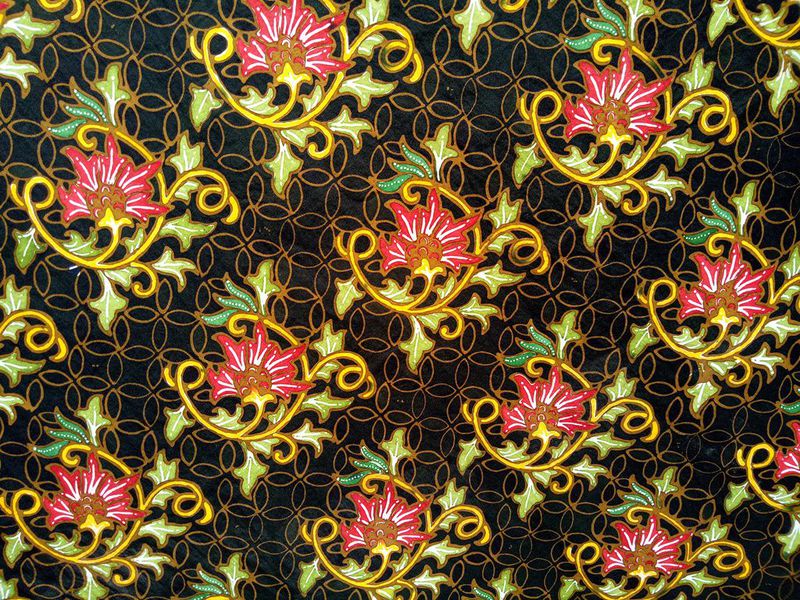 Batik Kawung Special Jepara Hitam