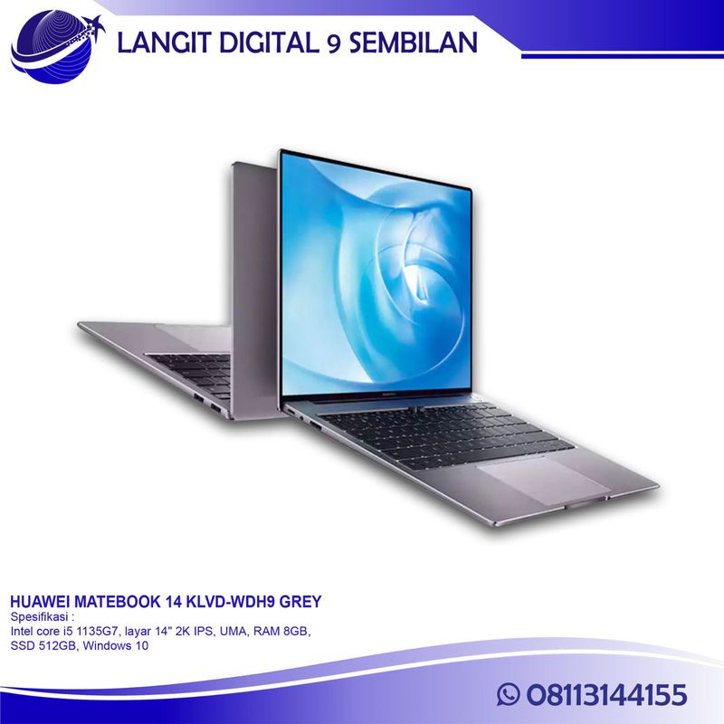 HUAWEI MATEBOOK 14 KLVD-WDH9 GREY