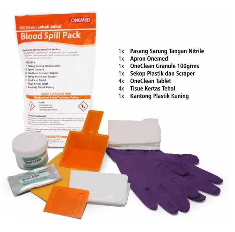 Blood spill kit