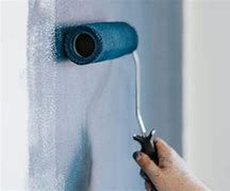 Pek. Pengecatan dinding eksterior