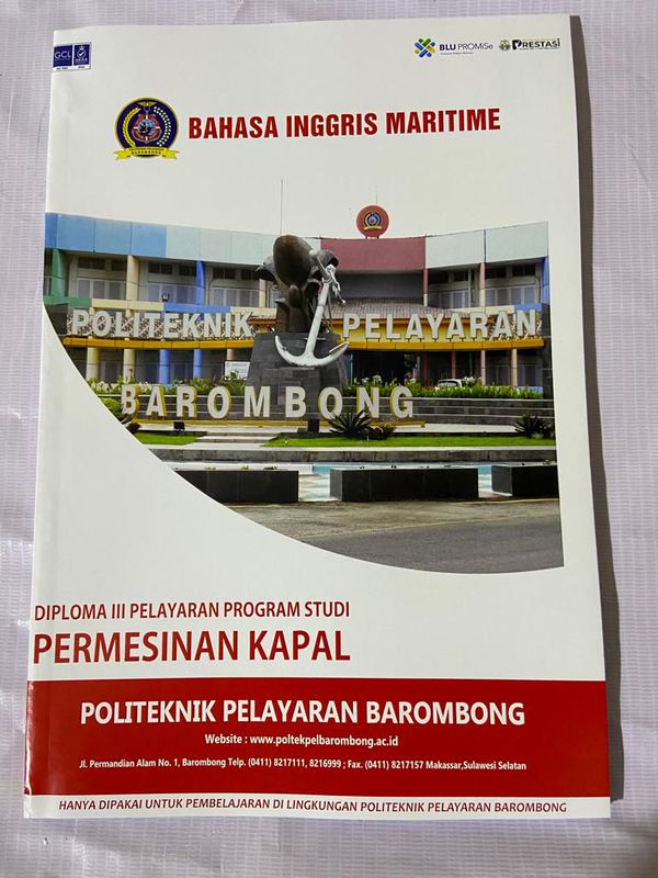 Buku Bahasa Inggris Maritime (Diploma III-Permesinan Kapal)