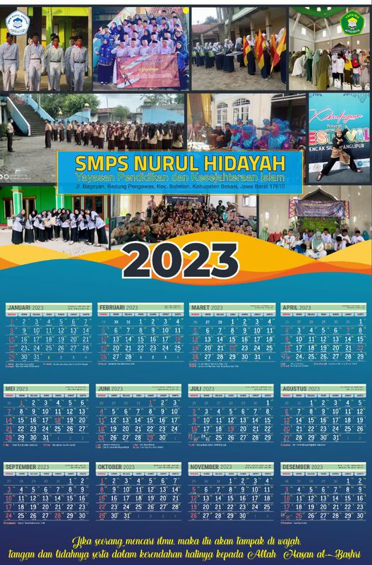 Kalender Dinding Custom