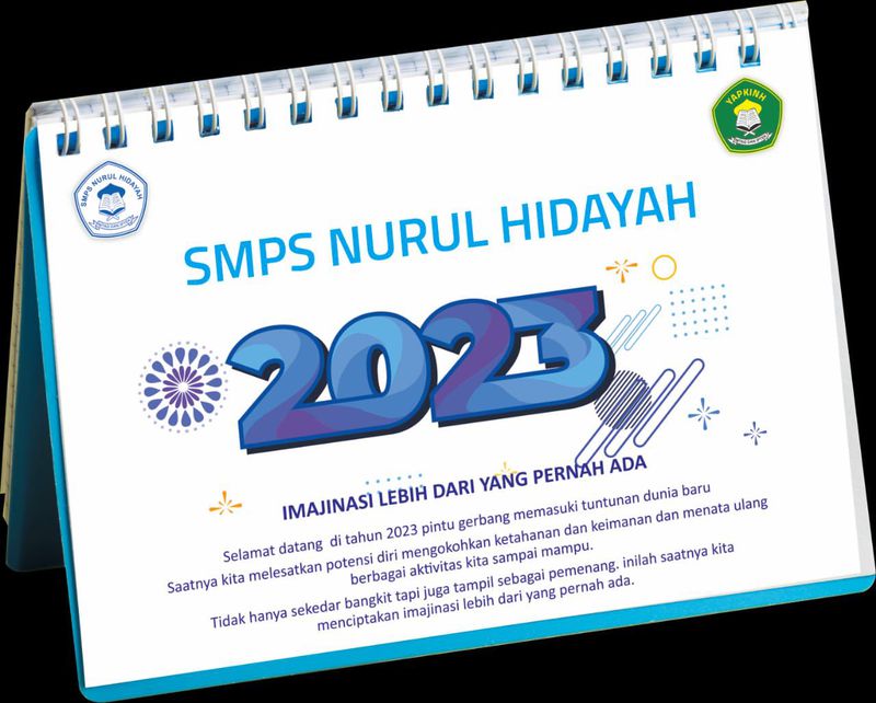 Kalender Meja Custom