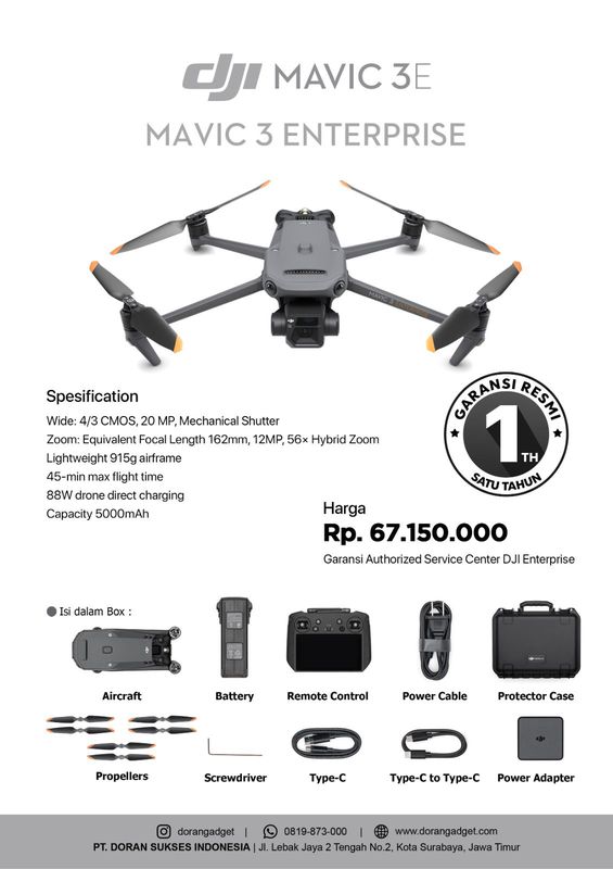 Drone DJI Mavic 3 Enterprise
