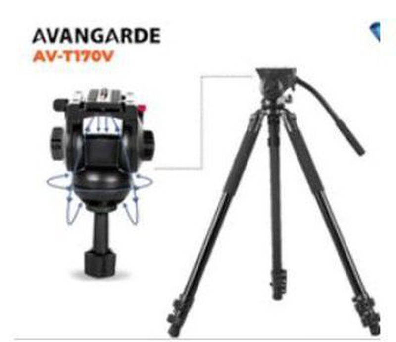 Tripod Handycam (Avangarde AVT170V Professional Video Tripod)