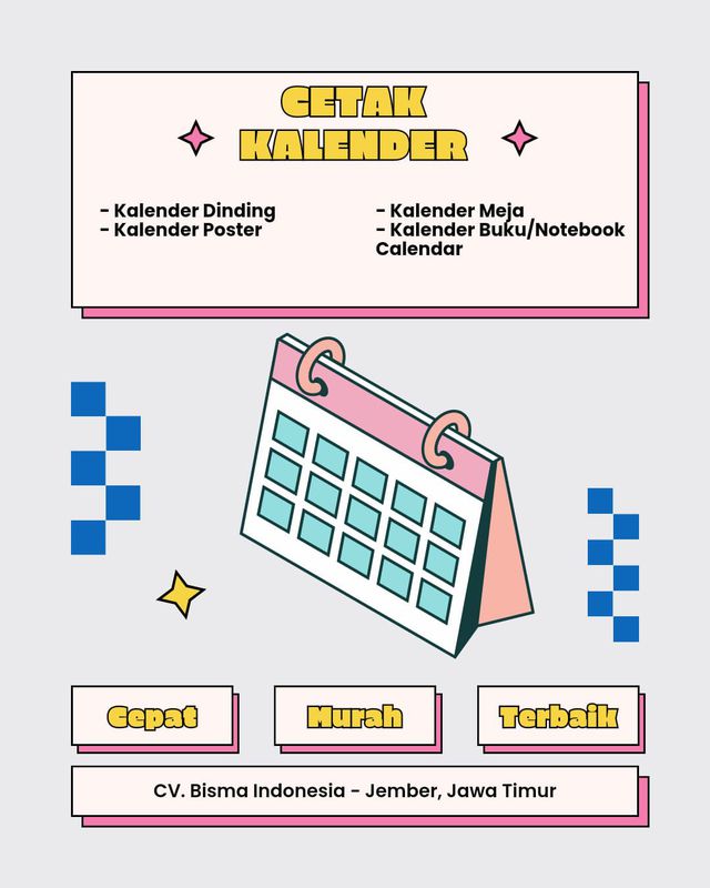 Cetak Kalender
