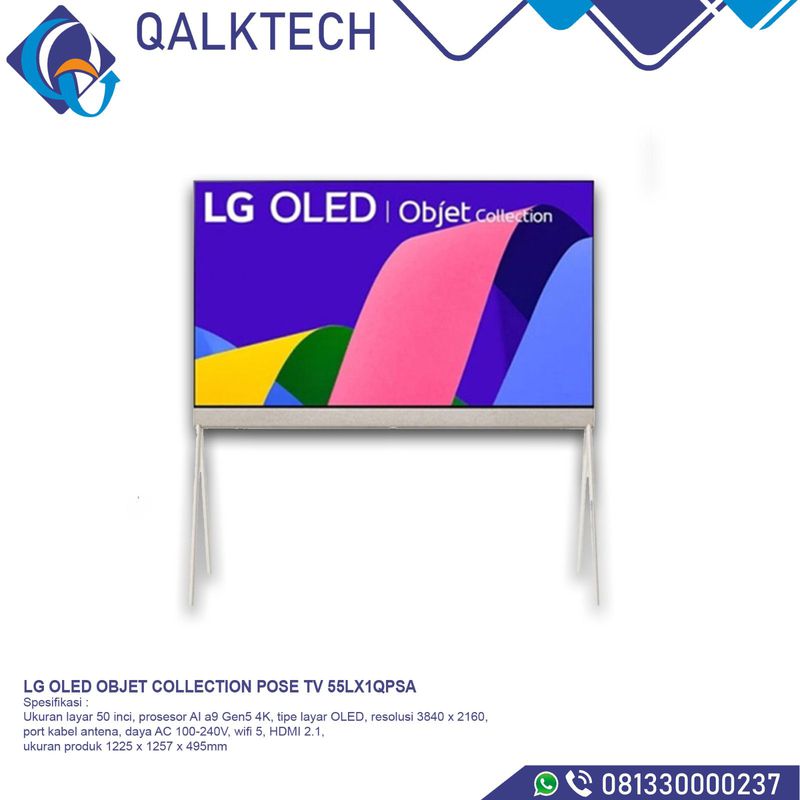 LG OLED OBJET COLLECTION POSE TV 55LX1QPSA