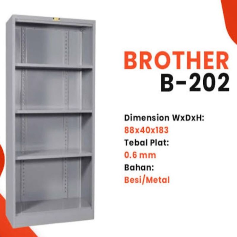 LEMARI FILE BESI B202