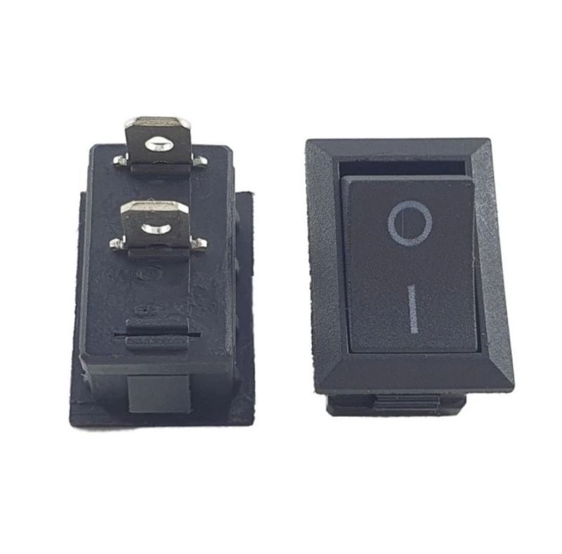 Rocker Switch Tipe SPST 6A 250V 2pin