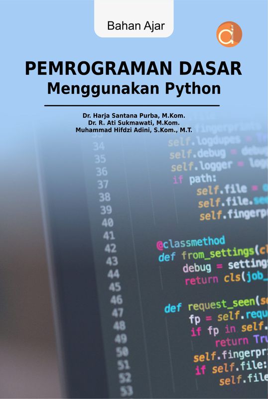 Buku Pemrograman Dasar Menggunakan Python
