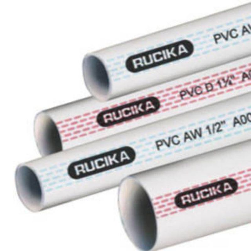 PIPA RUCIKA PVC SNI AW 3/4 INCH