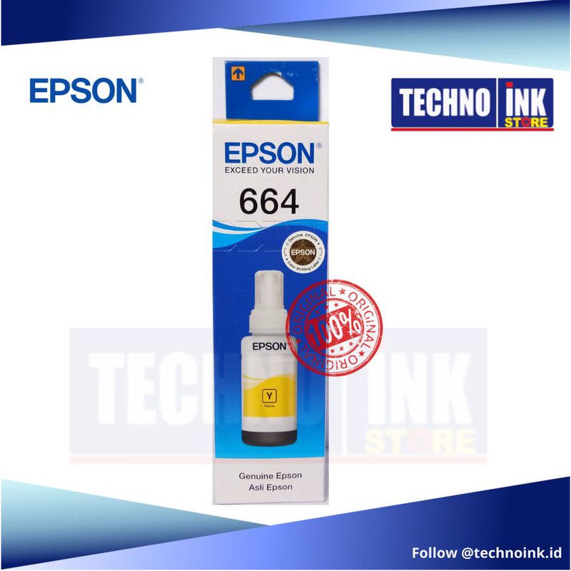 Tinta Epson 664 Yellow Original