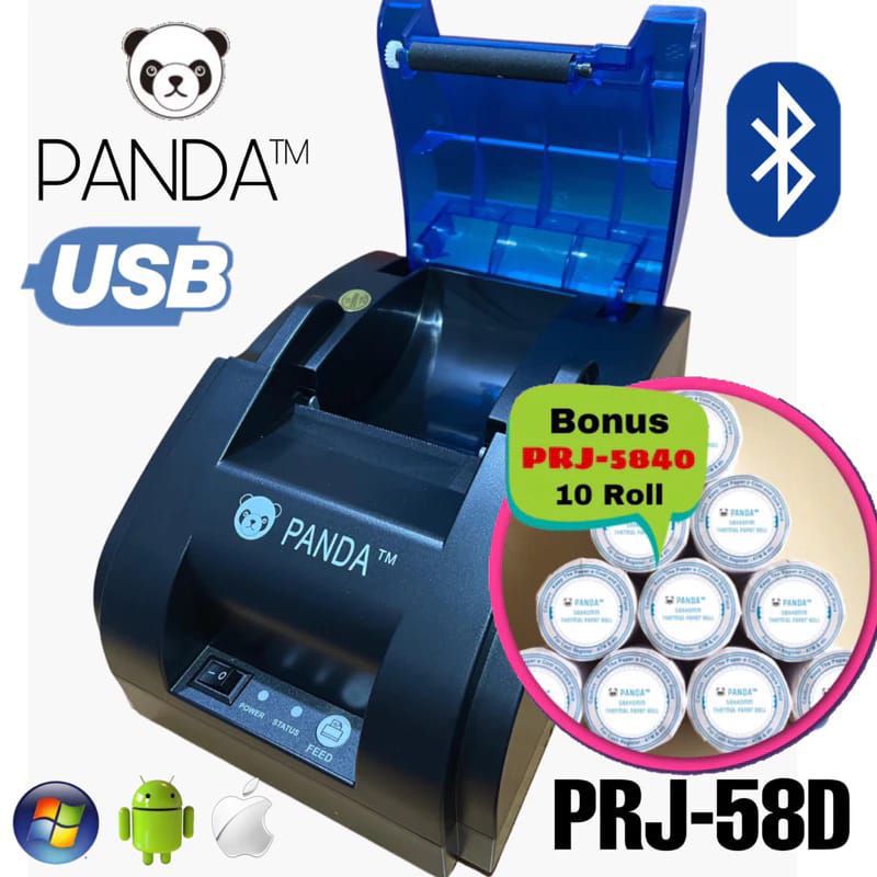 MINI PORTABLE/MOBILE RECIEPT POS PRINTER PANDA