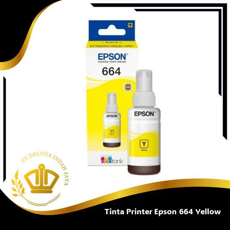 Tinta Printer Epson 664 Yellow