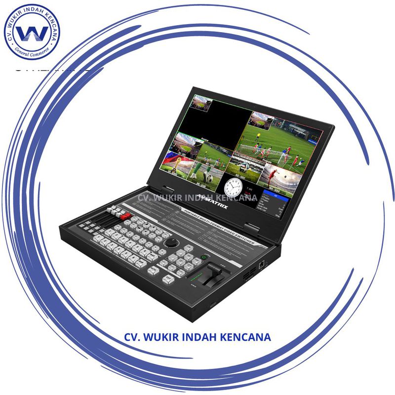 Commutateur AV Matrice AVMATRIX PVS0615U 15.6" 6 Canaux Avec USB Capture T-Bar