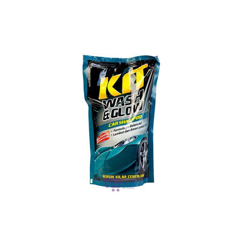 Kit Wash and Glow Car Shampoo (720ml)