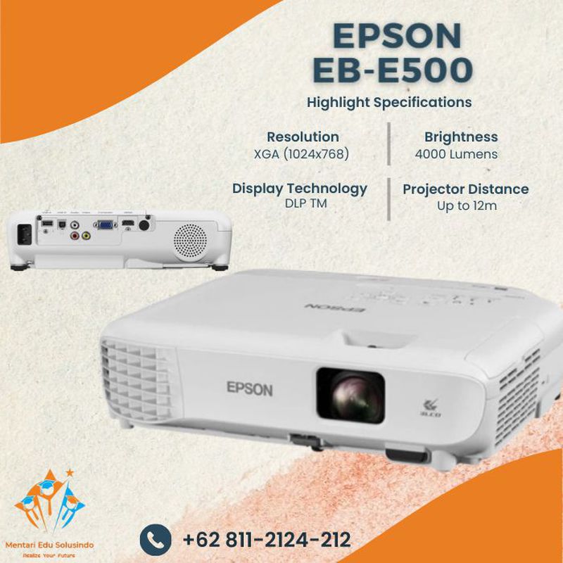 Epson Projector EBE500 3LCD XGA