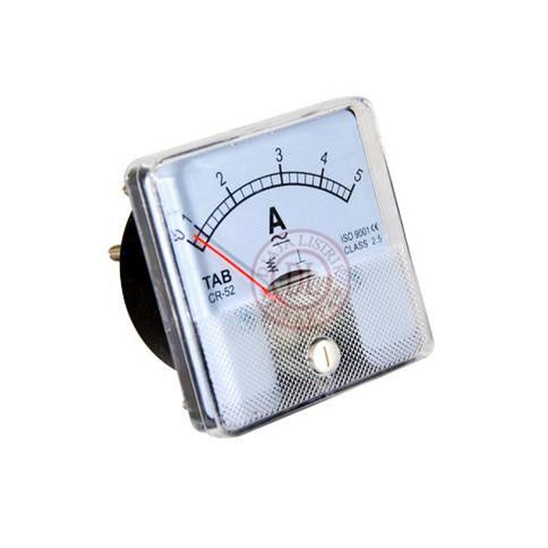 Ampere Meter Ac Dc 5 A Direct Cr52 5A Tab Amperemeter Analog Original