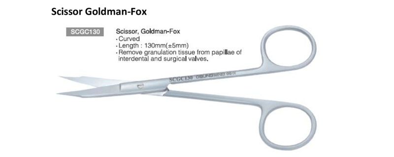 SCISSOR GOLDMAN-FOX SCGC130