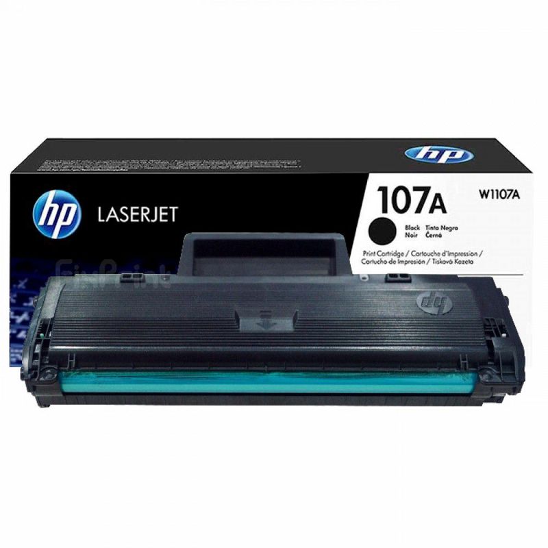 HP 107A Black Original Laser Toner / Tinta Cartridge