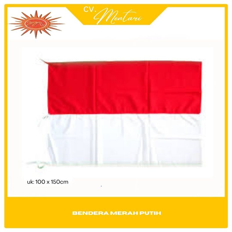 BENDERA MERAH PUTIH 100 X 150CM