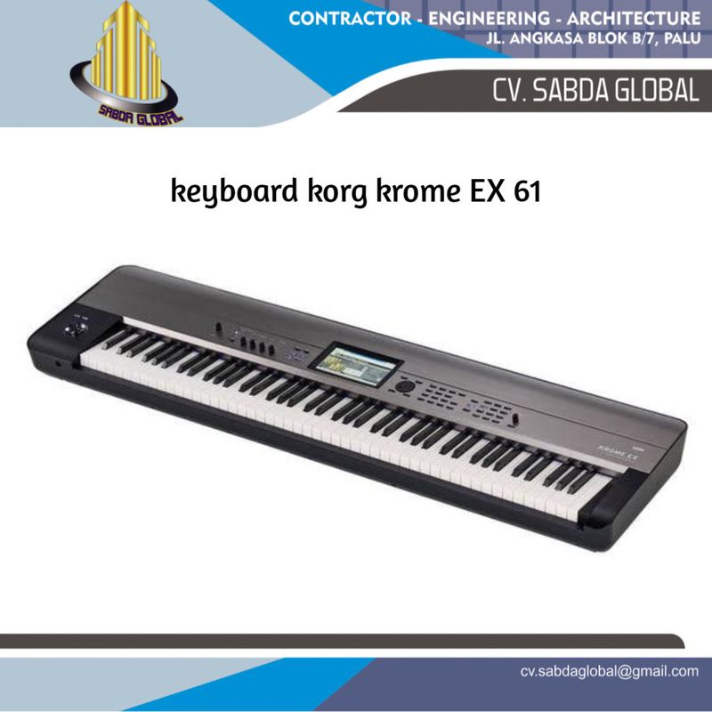 Keyboard Korg Krome EX 61