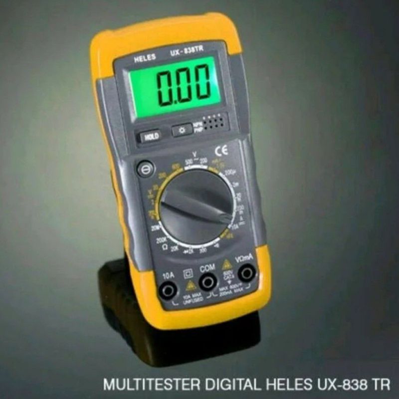 Heles Multitester Multimeter Avometer Digital UX838TR