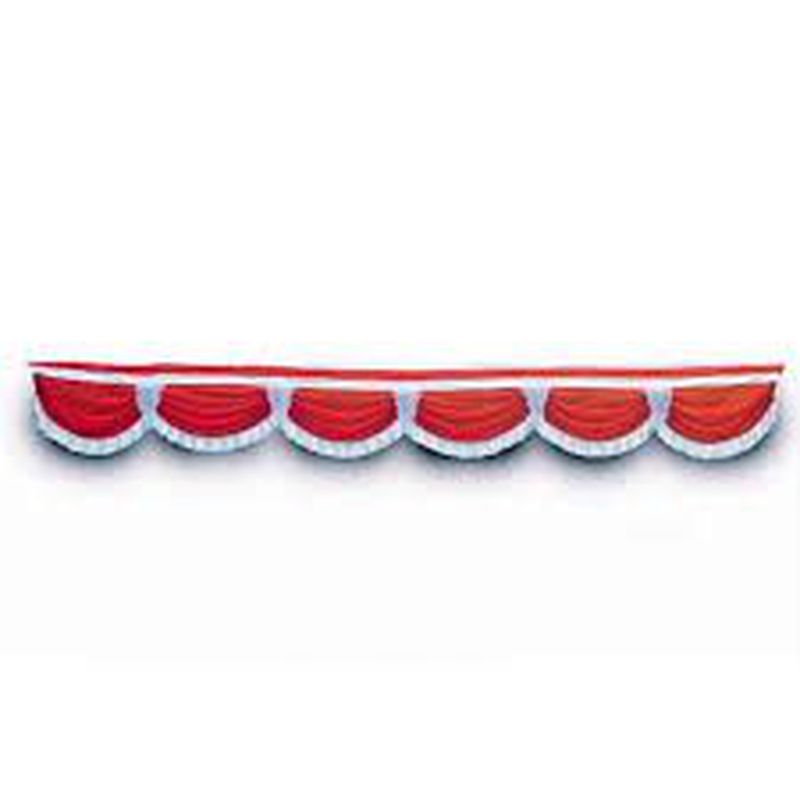 Bendera merah putih rumbai