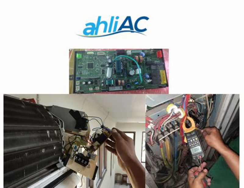 Ganti sensor Modul AC eror