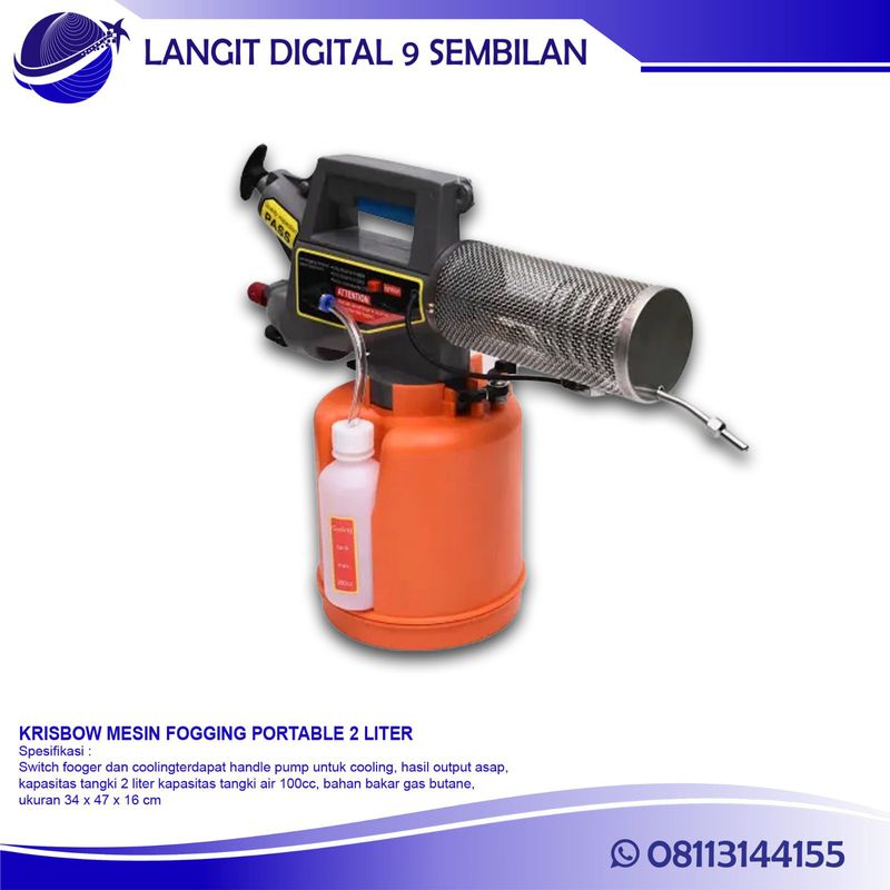 KRISBOW MESIN FOGGING PORTABLE 2 LITER