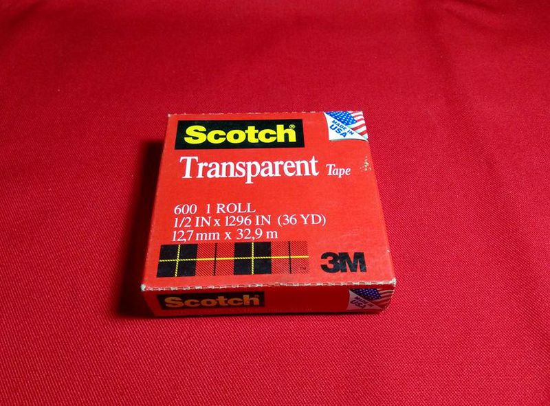 3M Scotch 600 Transparent tape 1/2