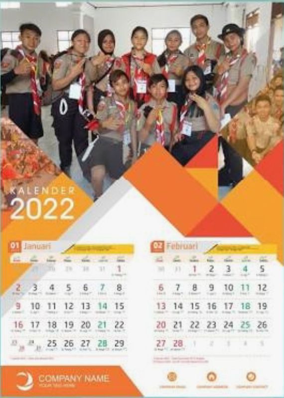 Kalender 2 bulanan