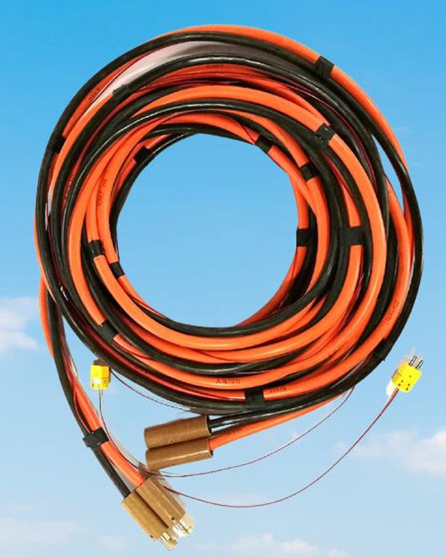 Triple Cable Set With Compensating Wire, 25mm² * 2+1, 20 meters