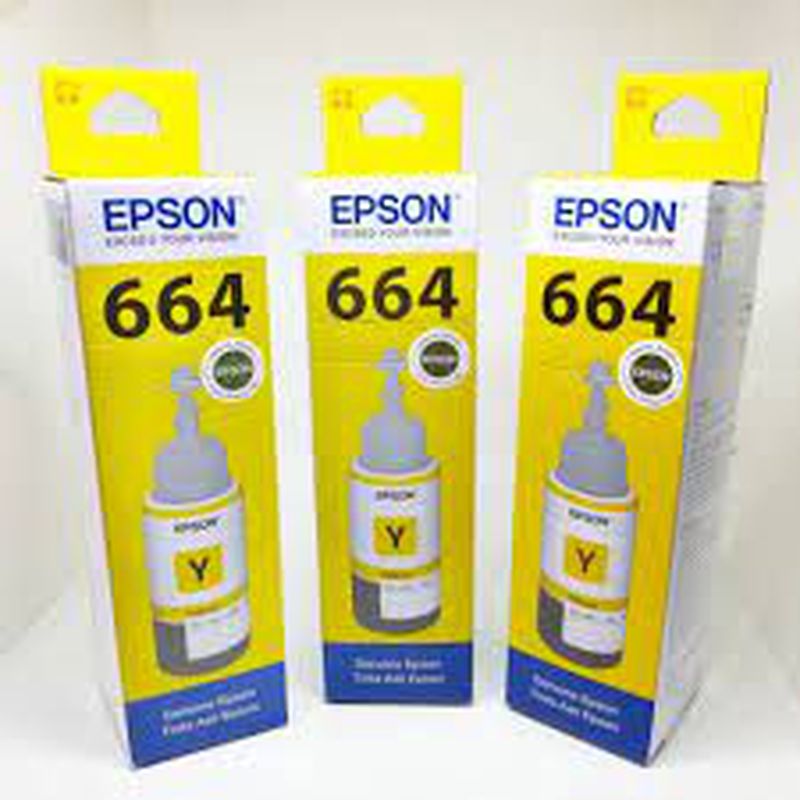 Tinta Epson Printer 664 - Yellow