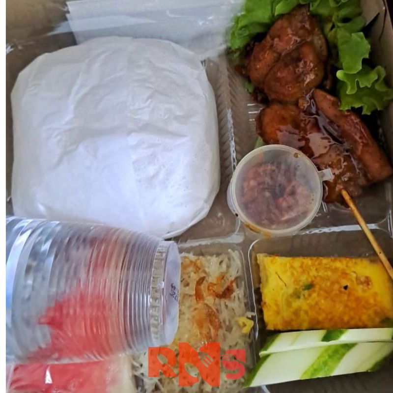 Rangkong Rice Box (Nasi Kotak) Set 1